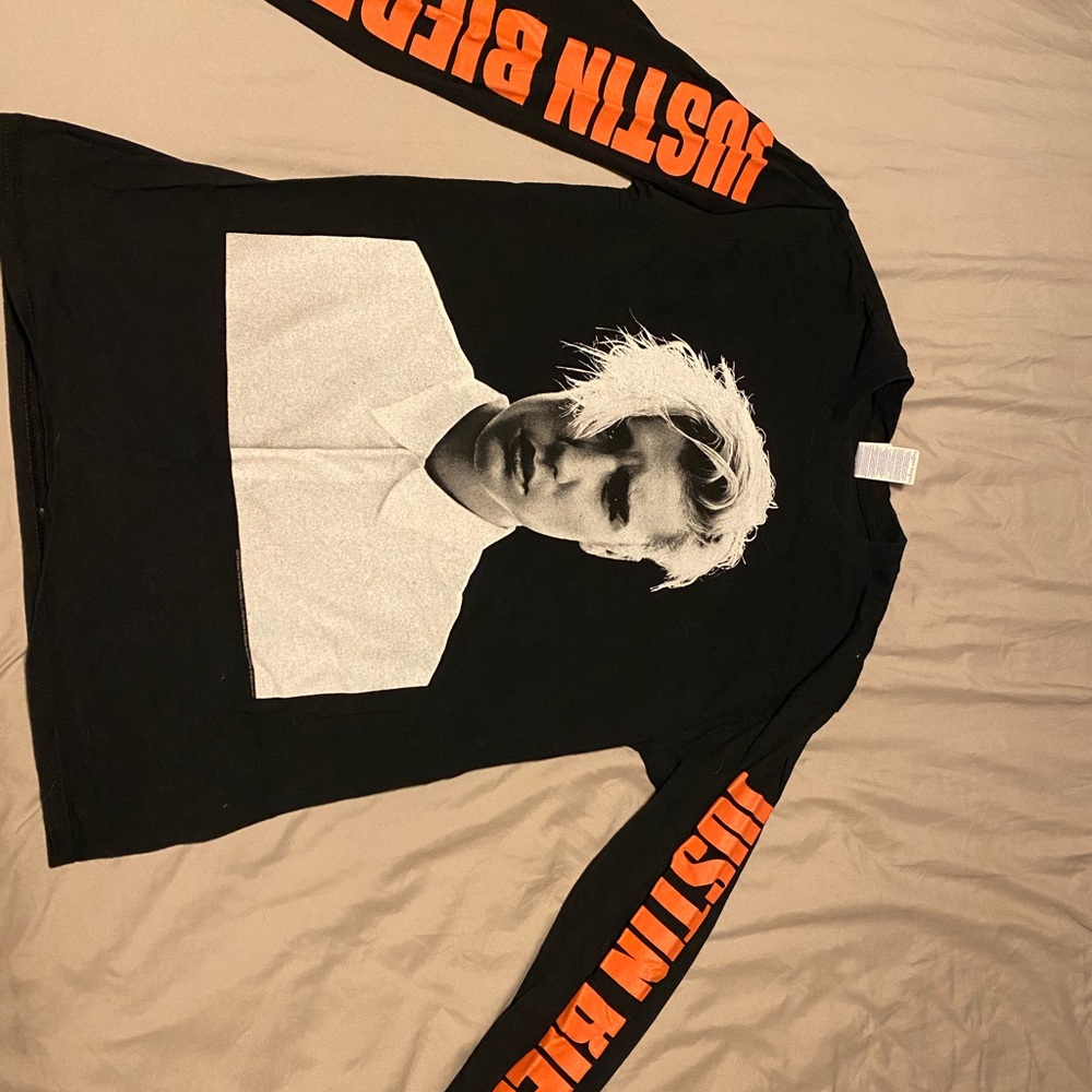Justin Bieber concert tee